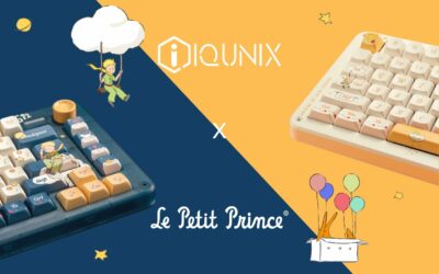 A limited collection of The Little Prince x IQUNIX keyboards