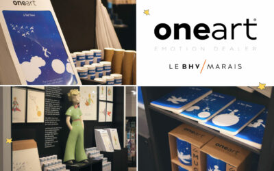 The Little Prince and Oneart at BHV Marais!