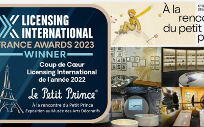 The exhibition “À la rencontre du Petit Prince” rewarded at the Licensing International Awards!