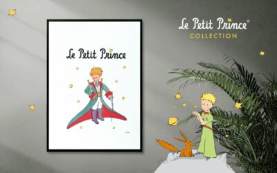 The lithograph n°2 of The Little Prince: a celebration of 80th anniversary