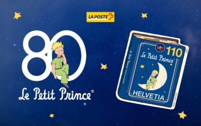 A new Little Prince stamp arrives in Switzerland!