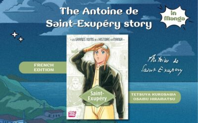 The Antoine de Saint-Exupéry story in Manga