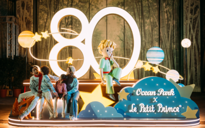 Join the Little Prince on his galactic journey as he celebrates his 80th birthday in Ocean Park!