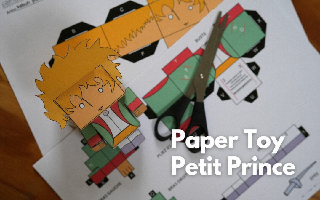 Create your own Little Prince in Paper Toy!