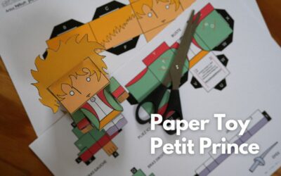 Create your own Little Prince in Paper Toy!