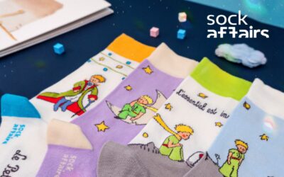 Follow the Little Prince’s footsteps with the new socks by Sock Affairs