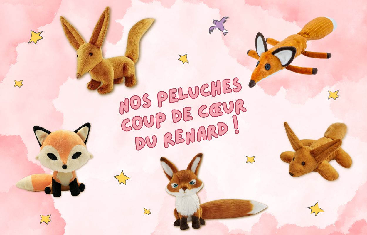 Renard petit prince peluche shop