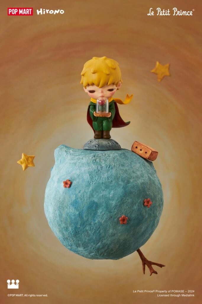 Palla Di Neve KIUB Con Il Piccolo Principe In Abito Galattico – Decorazione Verde E Rossa In Resina E Vetro