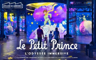 The immersive Little Prince exhibition arrives at the Atelier des Lumières!