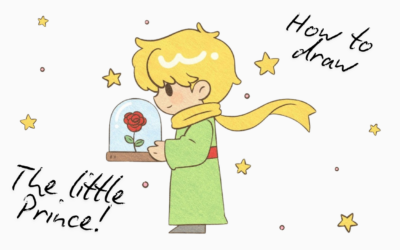 Create your Little Prince in a few pencil strokes with this tutorial #2