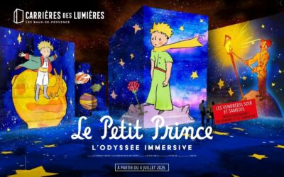 Le Petit Prince revient aux Carrières des Lumières et aux Bassins des Lumières cet été !