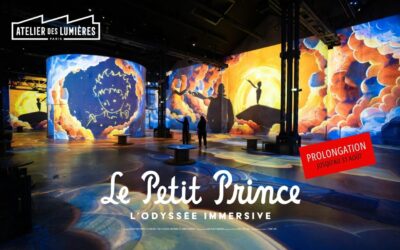 L’exposition du Petit Prince à l’Atelier des Lumières se prolonge jusqu’au 31 août !