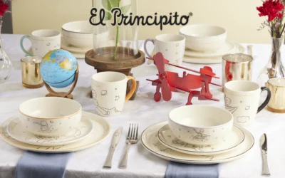 Vajillas Corona lance une collection exclusive Le Petit Prince en Colombie
