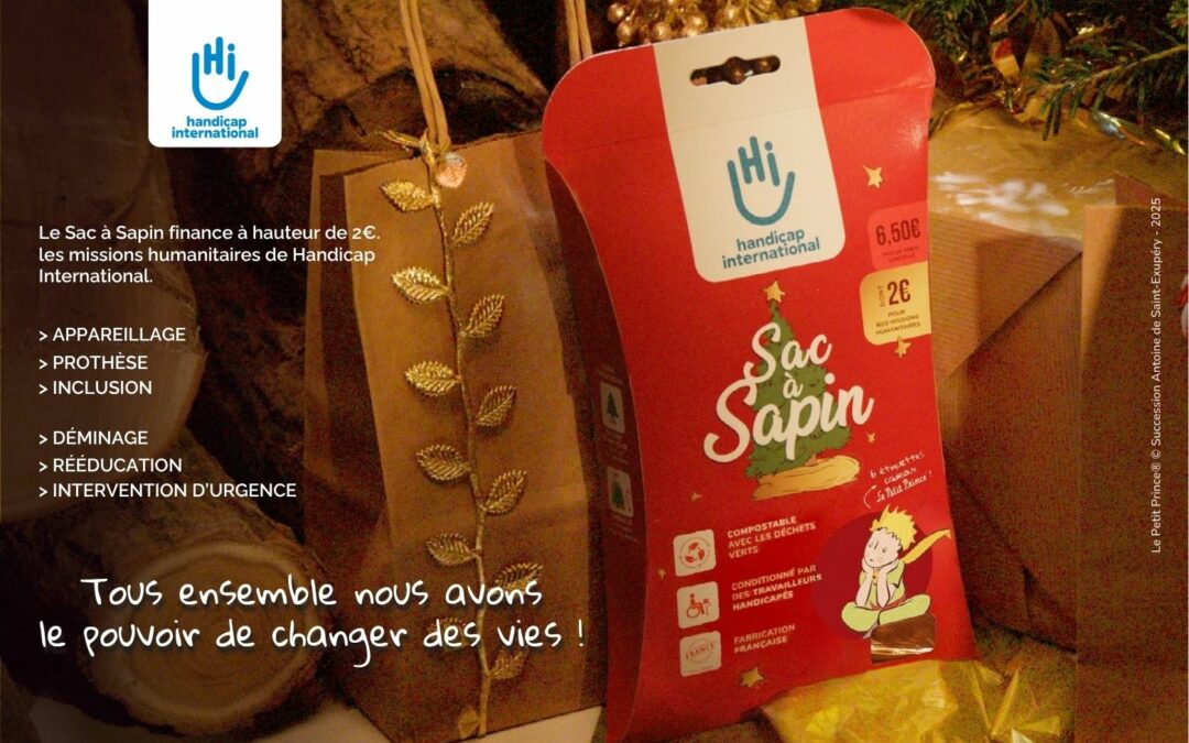 The Little Prince makes his return on Handicap International’s Christmas Tree Bag