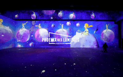 L’expositon immersive du Petit Prince déparque au Phoenix des Lumières à Dortmund !