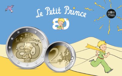 Monnaie de Paris celebrates The Little Prince’s 80th anniversary with a new 2 euro coin