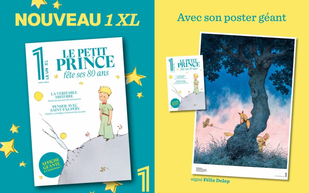 Le Petit Prince à l’honneur dans le nouveau format XL de Le 1 hebdo !
