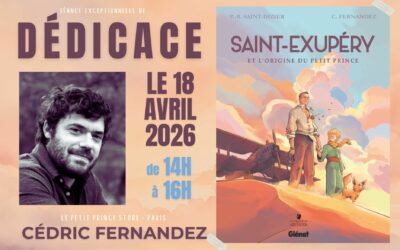 Meet Cédric Fernandez at the Le Petit Prince Store in Paris for a book signing