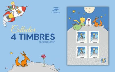 La Poste met Le Petit Prince à l’honneur avec une planche collector de 4 timbres