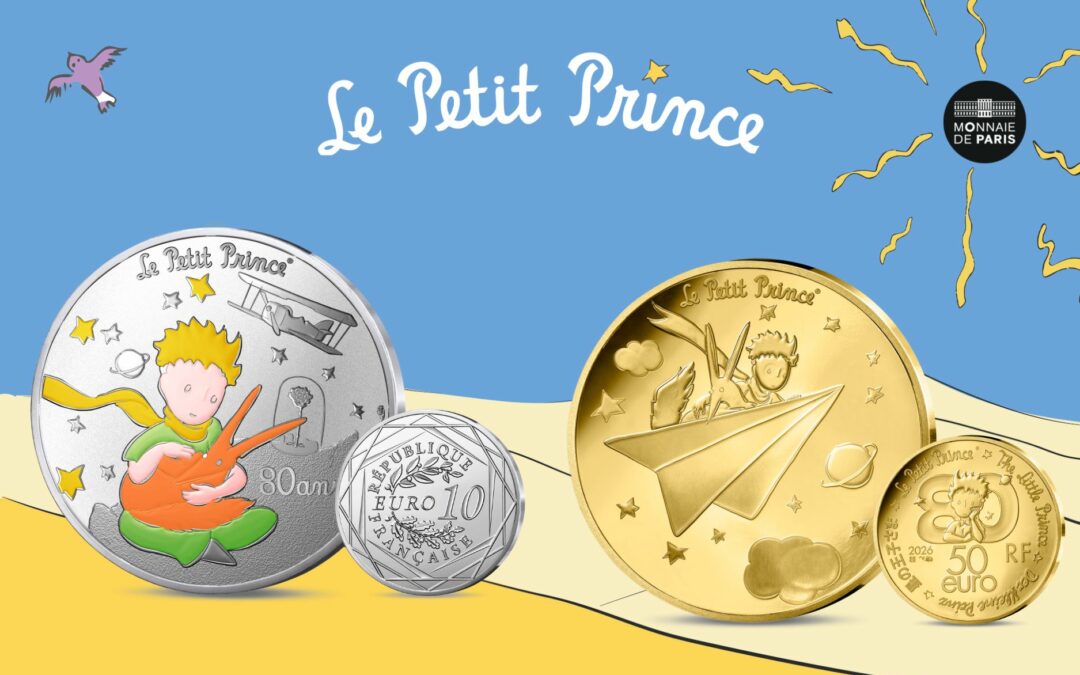 La Monnaie de Paris célèbre Le Petit Prince à travers des monnaies commémoratives et de collection